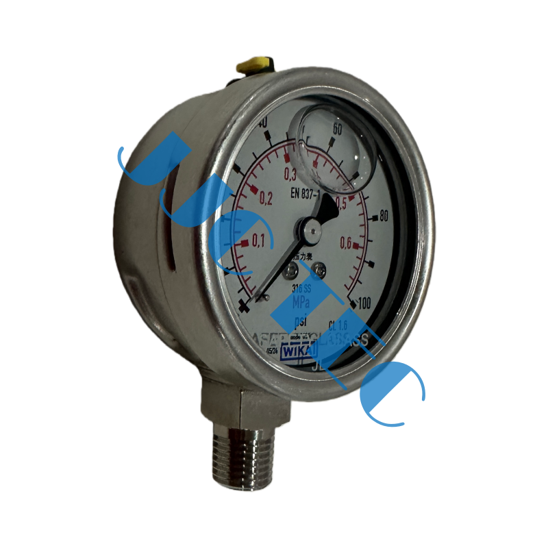 OEM 10756313-002 — Pengukur Tekanan 0–100 PSI untuk Pompa Lumpur